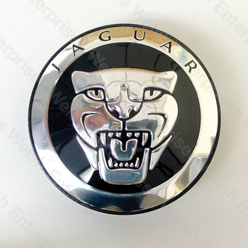 Wheel Motif - XJ XF Black & Chrome