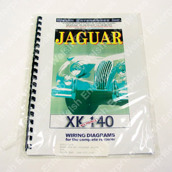 welsh enterprises, inc - jaguar xk140 accessories parts - wiring welsh enterprises, inc - jaguar xk140 accessories parts - wiring, Wiring diagram