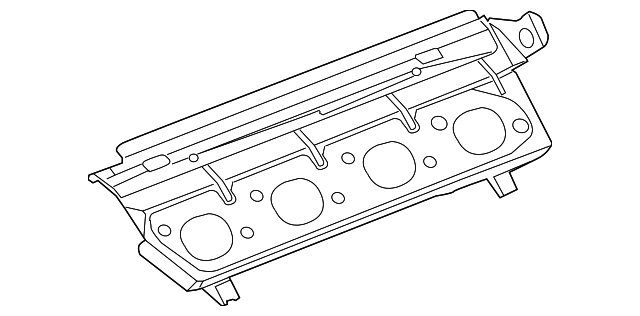 Jaguar Gasket-Exhst Man AJ810025OEM
