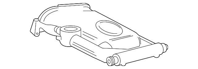 Elbow-Outlet (Jaguar OEM) AJ810522OEM