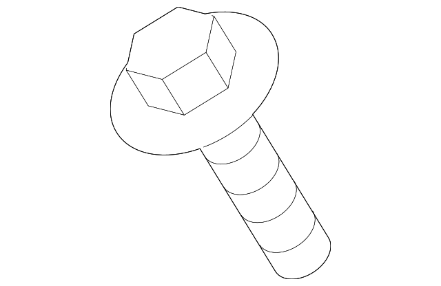 Screw (Jaguar OEM) AJ810550OEM