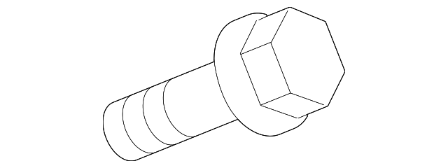 Screw (Jaguar OEM) AJ810552OEM