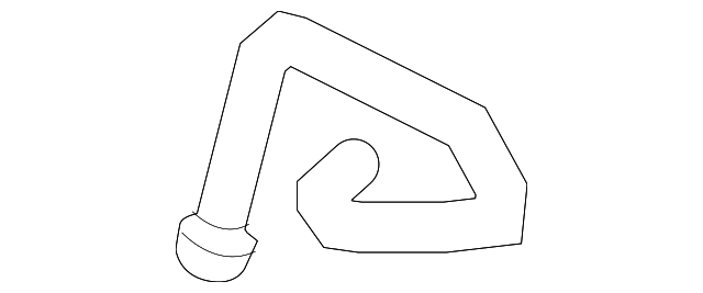 Hose-Water (Jaguar OEM) AJ811063OEM