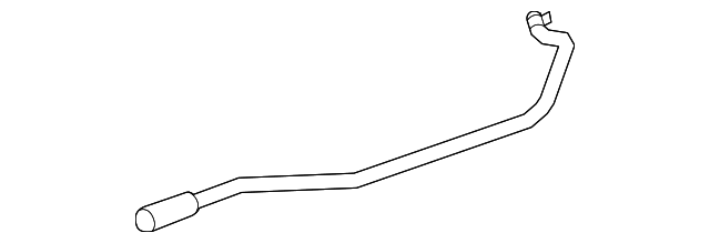 Hose-Water (Jaguar OEM) AJ811064OEM
