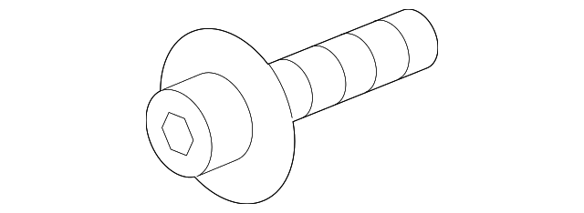 Screw (Jaguar OEM) AJ811580OEM