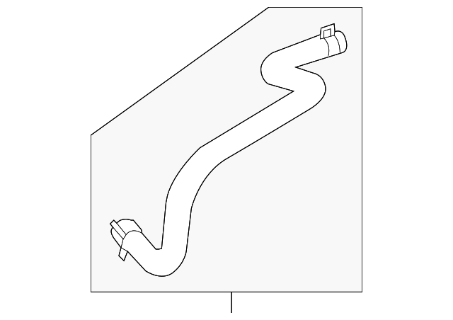 Hose (Jaguar OEM) AJ811767OEM
