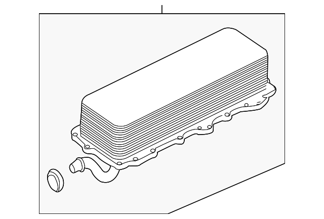 Jaguar Cooler-Oil AJ811959OEM