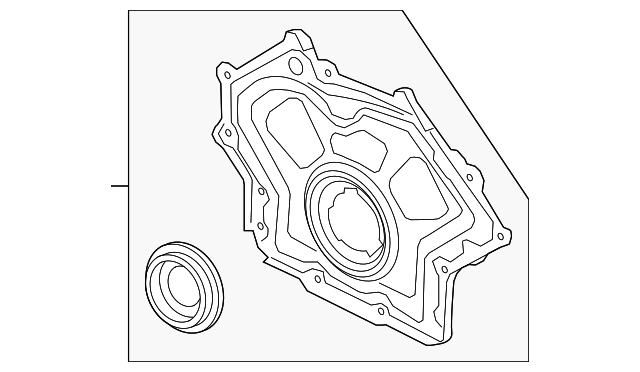 Jaguar Cover-Engine AJ812108OEM