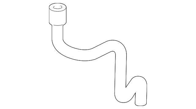 Tube (Jaguar OEM) AJ812252OEM