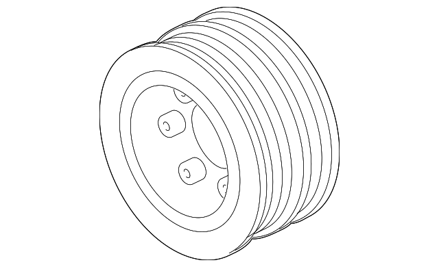Damper-Crankshaf (Jaguar OEM) AJ812312OEM
