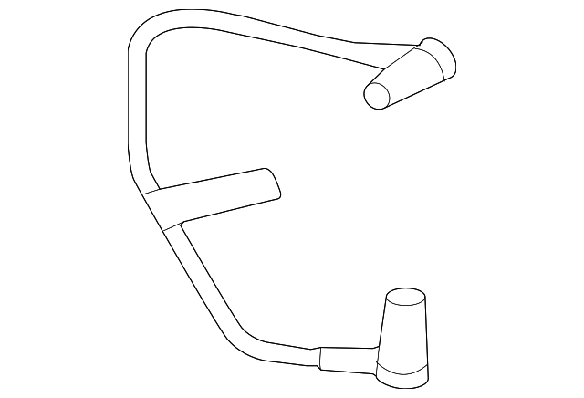Hose-Vacuum (Jaguar OEM) AJ812350OEM