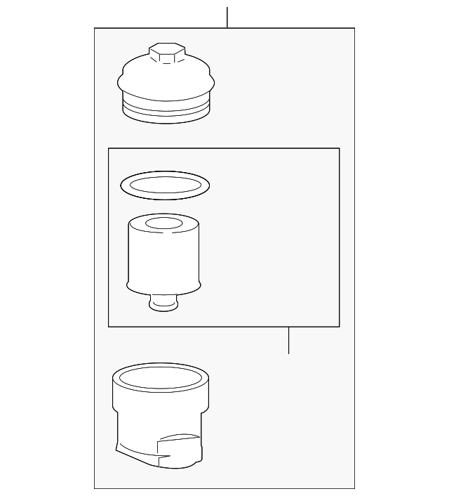 Assy-Oil Filter (Jaguar OEM) AJ812351OEM