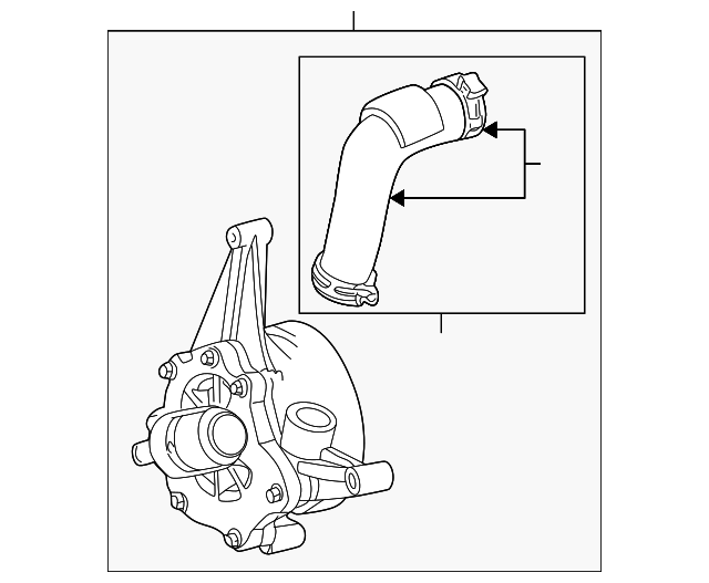 Pump-Water (Jaguar OEM) AJ813157OEM
