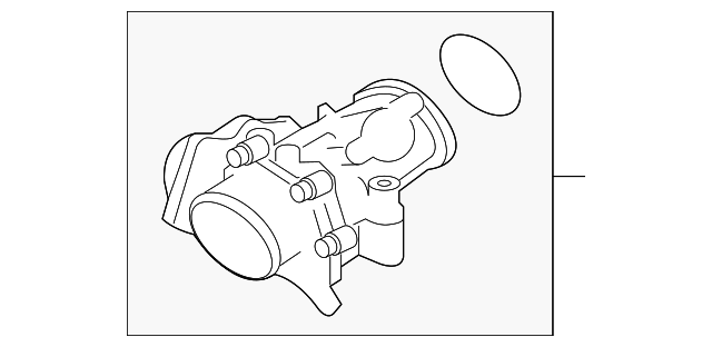 Valve-Egr (Jaguar OEM) AJ813334OEM