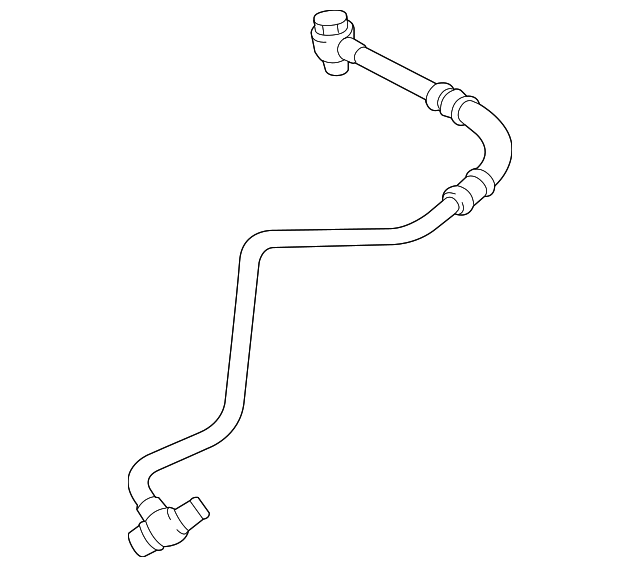 Pipe-Oil Feed (Jaguar OEM) AJ813404OEM