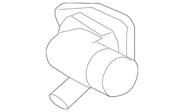 Cover-Thermostat (Jaguar OEM) AJ89483OEM