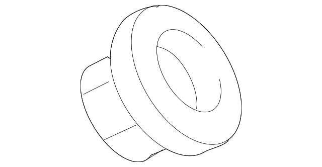 Nut-Hexagonal Fl (Jaguar OEM) AJ89711OEM