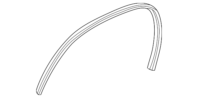 Wheel Arch Liner Seal XJ8 BCC2478