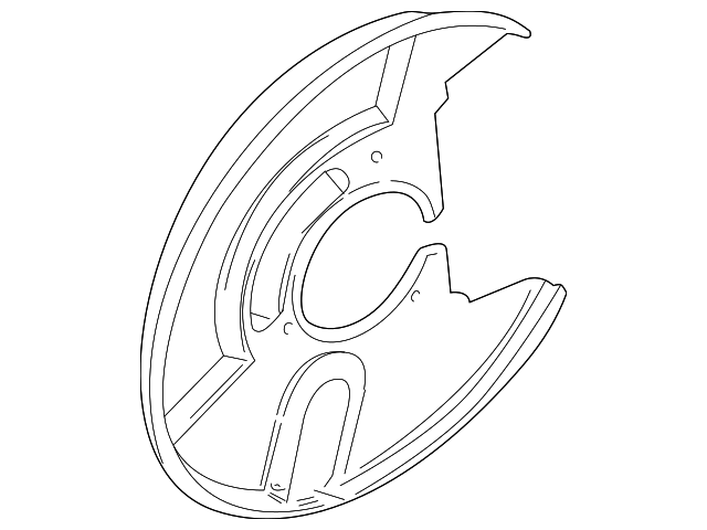 Shield-Disc (Jaguar OEM) C2C1107OEM