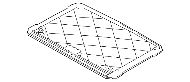 Panel-Sunroof Tr C2C11672LHJOEM