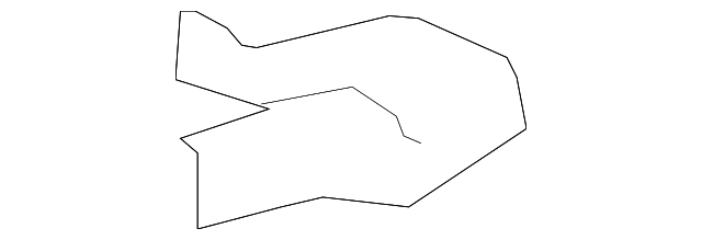 Cover Seat Slide Left Hand Front/ Right Hand Rear XK C2C12412LEG