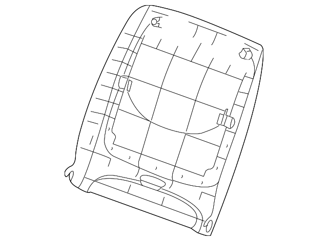 Backcover-Squab (Jaguar OEM) C2C13098LHJOEM