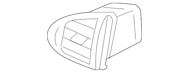 Grille-Demister (Jaguar OEM) C2C14000JMNOEM