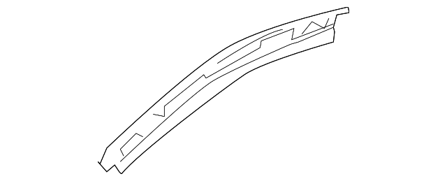 Reinf-A-Post (Jaguar OEM) C2C1424OEM