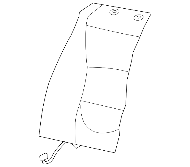 Cover-Squab (Jaguar OEM) C2C14536NEDOEM