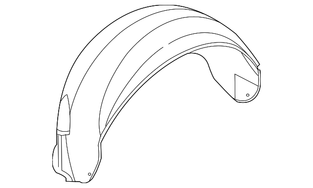 Liner-Wheelarch (Jaguar OEM) C2C1573OEM