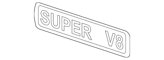 Badge-Trunk-Lid (Jaguar OEM) C2C17378OEM