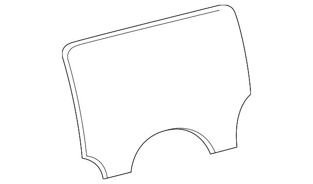 Jaguar Glass-Door C2C20704OEM