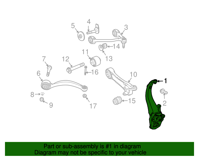 Vert Link Right Hand Front C2C21656U