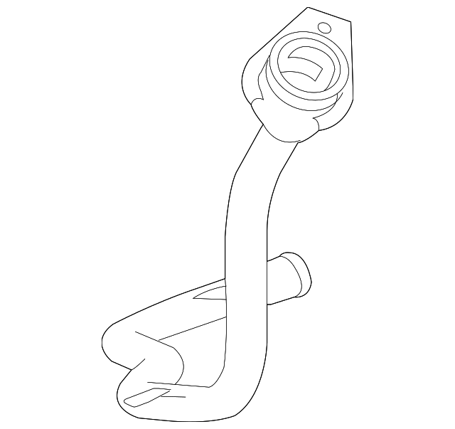 Pipe-Fuel Filler - Discontinued (Jaguar OEM) C2C2185OEM