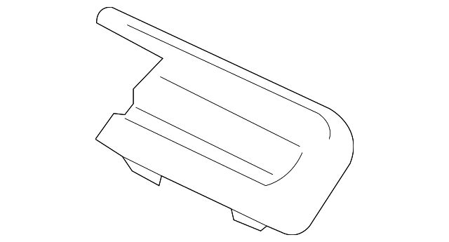 Escutcheon (Jaguar OEM) C2C21897NEDOEM