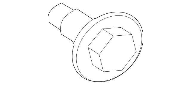 Bolt & Washer (Jaguar OEM) C2C22174OEM