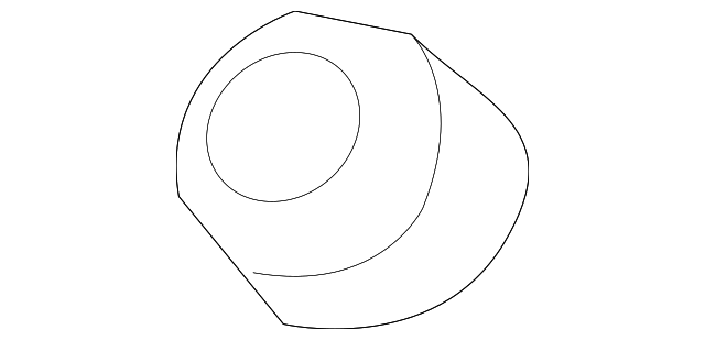 Nut (Jaguar OEM) C2C22722OEM