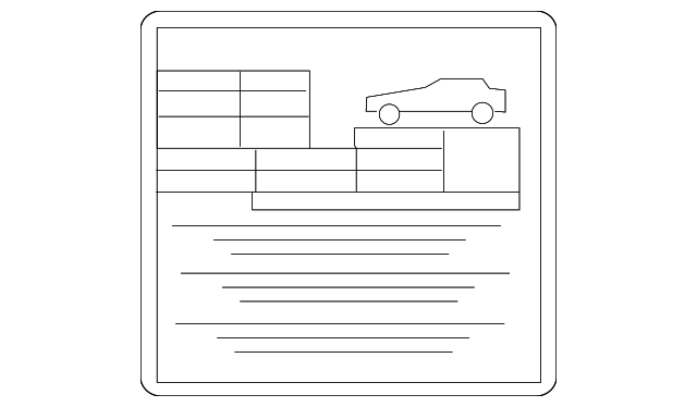 Label (Jaguar OEM) C2C2283OEM