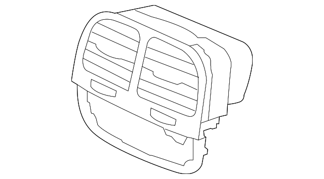 Vent-Console (Jaguar OEM) C2C24705OEM