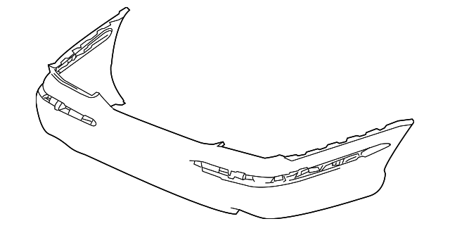 Bumper Cover Rear C2C24781XXX