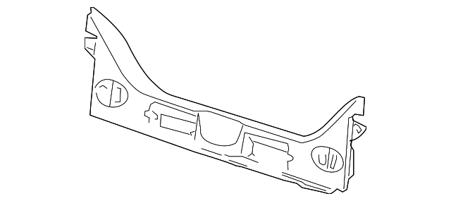 Finisher-Trunk, Discontinued (Limited Supply) (Jaguar OEM) C2C25407OEM