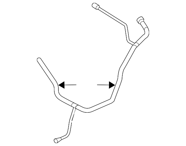 Hose-Vapour - Discontinued (Jaguar OEM) C2C25745OEM