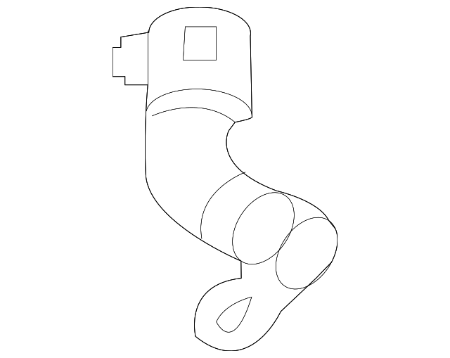 Hose-Heater (Jaguar OEM) C2C26617OEM