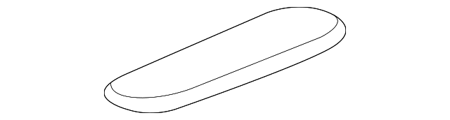 Pad-Trim - Discontinued (Jaguar OEM) C2C26685LEGOEM