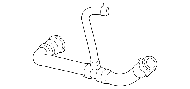 Hose-Heater (Jaguar OEM) C2C27713OEM