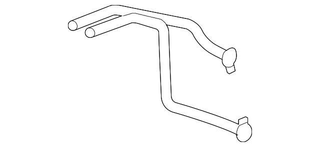 Hose-Heater (Jaguar OEM) C2C27714OEM