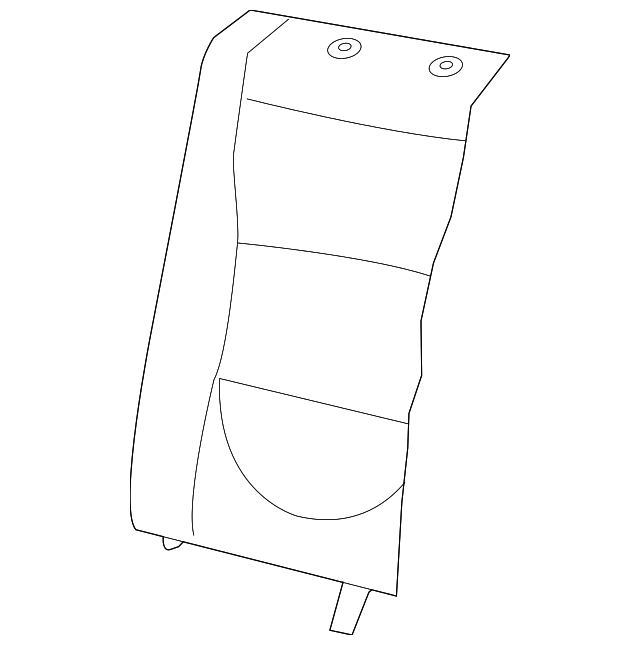 Cover-Squab (Jaguar OEM) C2C27971SELOEM
