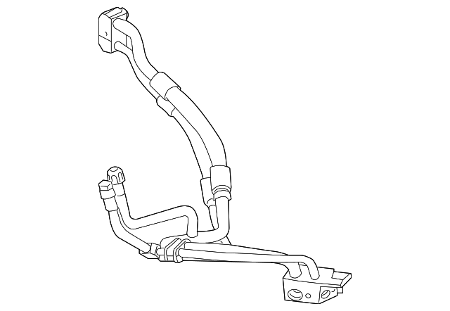 Tube (Jaguar OEM) C2C28140OEM