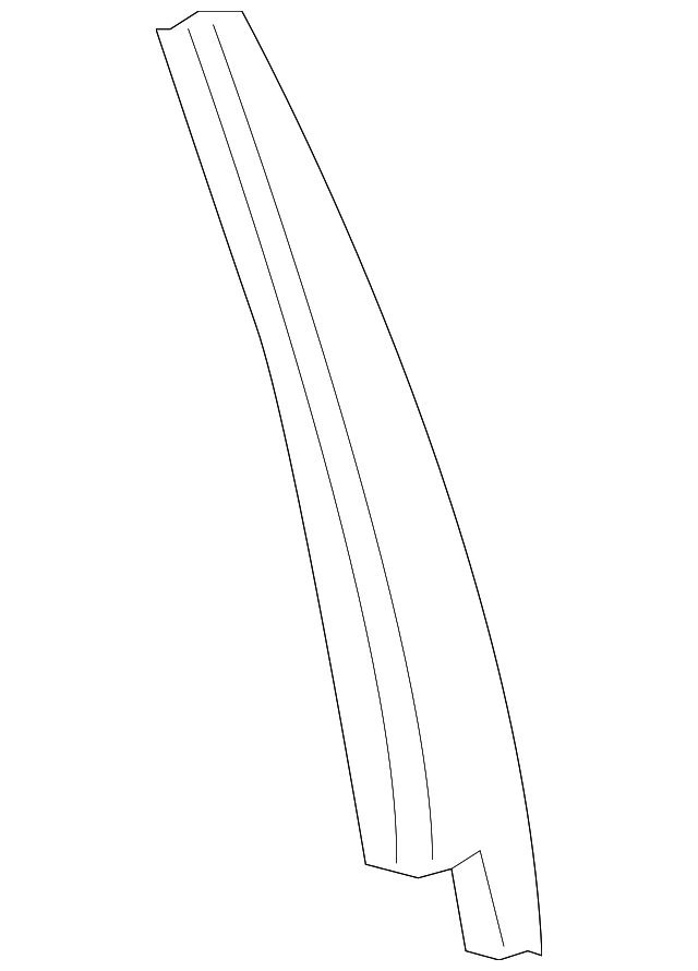 Moulding-Door (Jaguar OEM) C2C28153OEM