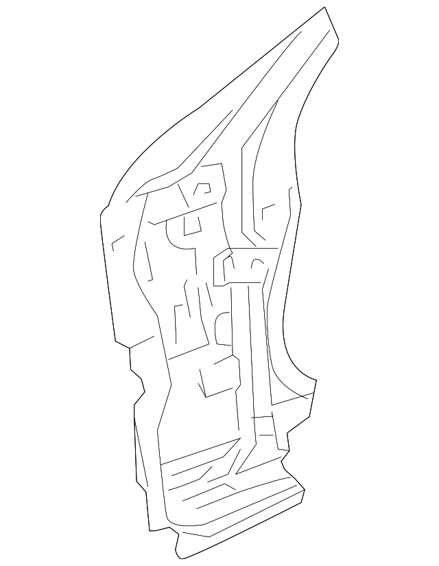 Panel-A-Post Clo (Jaguar OEM) C2C28850OEM